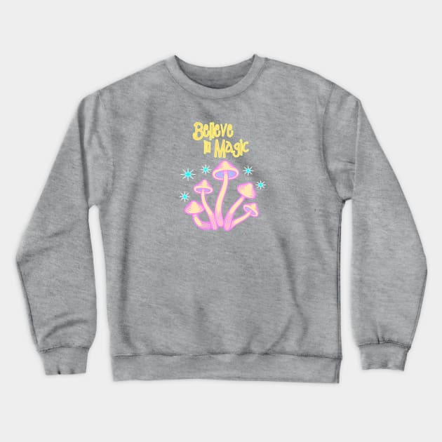 Magic Mushroom Crewneck Sweatshirt by Show OFF Your T-shirts!™